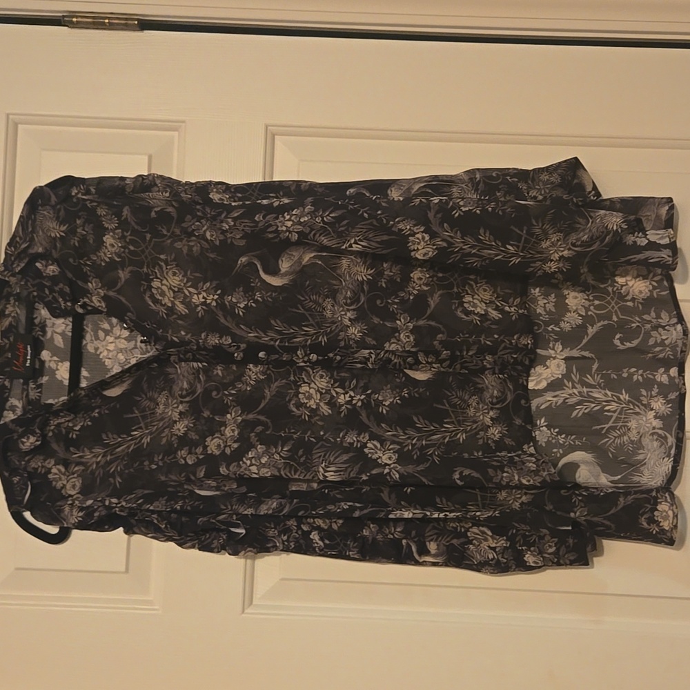 Kooples Moonlight Spring 2018 Sheer Top  - SIZE 1